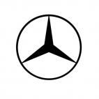 Mercedes Benz logo, decals stickers