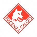 Piacenza Calcio soccer team logo, decals stickers