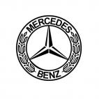 Mercedes Benz logo, decals stickers