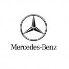 Mercedes Benz logo, decals stickers