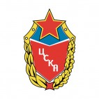 CSKA Moscow soccer team logo, decals stickers