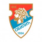 FK Obilic soccer team logo, decals stickers