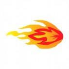 Fire, decals stickers