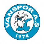 Vanspor AS soccer team logo, decals stickers
