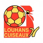 Louhans cuiseaux soccer team logo, decals stickers