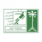 Saudi Arabia Football Federation logo, decals stickers