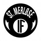 St Merlose IF soccer team logo, decals stickers