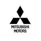Mitsubishi motors, decals stickers
