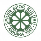 Ankara Sekerspor Kulubu soccer team logo, decals stickers
