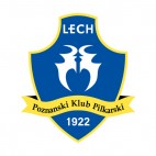 Lech Poznanski Klub Pilkarsk soccer team logo, decals stickers