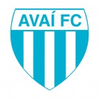 Avai Futebol Clube soccer team logo, decals stickers