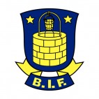 Brondby IF soccer team logo, decals stickers