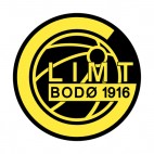 Bodo soccer team logo, decals stickers
