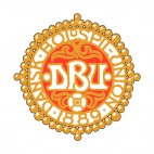 Danish Football Union logo, decals stickers