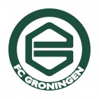 FC Groningen soccer team logo, decals stickers