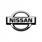 Nissan logo, decals stickers