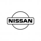 Nissan logooutline, decals stickers