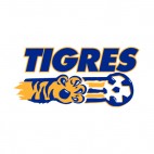 Tigres soccer team logo, decals stickers