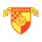 Goztepe AS soccer team logo, decals stickers