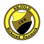 Skjold Birkerod Fodbold soccer team logo, decals stickers