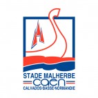 SM Caen soccer team logo, decals stickers