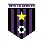 Istres soccer team logo, decals stickers