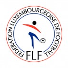 Federation Luxembourgeoise de Football logo, decals stickers
