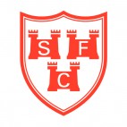 Shelbourne FC soccer team logo, decals stickers