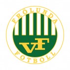 Vastra Frolunda IF soccer team logo, decals stickers