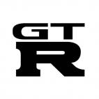 Nissan GT-R GTR, decals stickers