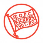 Kickers Offenbach soccer team logo, decals stickers