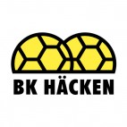 BK Hacken soccer team logo, decals stickers