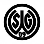 SG Wattenscheid 09 soccer team logo, decals stickers