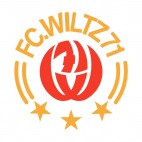 FC Wiltz 71 soccer team logo, decals stickers