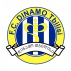 FC Dinamo Tbilisi soccer team logo, decals stickers