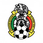 Mexican Football Federation soccer team logo, decals stickers