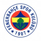Fenerbahce SK soccer team logo, decals stickers