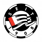 LASK Linz soccer team logo, decals stickers