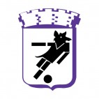 Harelbeke soccer team logo, decals stickers