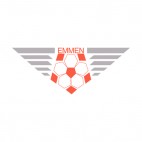 Emmen soccer team logo, decals stickers