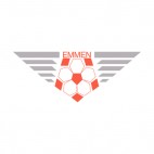 Emmen soccer team logo, decals stickers
