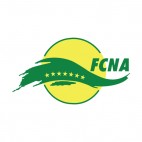 FC Nantes soccer team logo, decals stickers