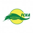 FC Nantes soccer team logo, decals stickers
