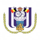 RSC Anderlecht soccer team logo, decals stickers