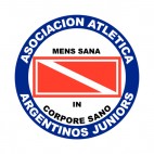 Asociacion Atletica Argentinos Juniors soccer team logo, decals stickers