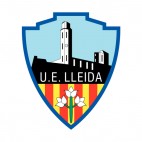 UE Lleida soccer team logo, decals stickers