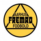 Aarhus Fremad soccer team logo, decals stickers