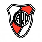 Club Atletico River Plate soccer team logo, decals stickers
