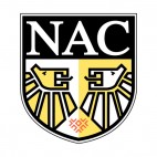 NAC Breda soccer team logo, decals stickers