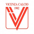 Vicenza Calcio soccer team logo, decals stickers